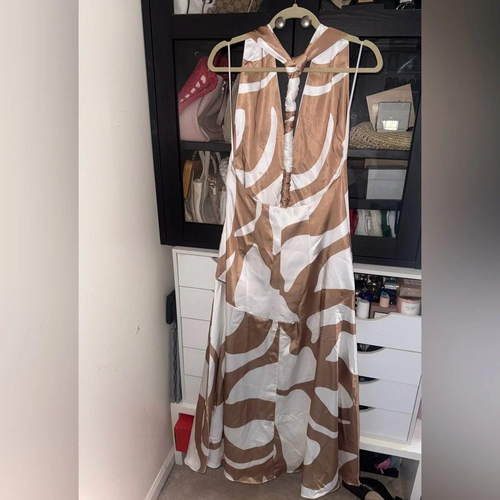 Parker The Nia Abstract-Print Sleeveless Maxi Dress - Picture 5 of 7
